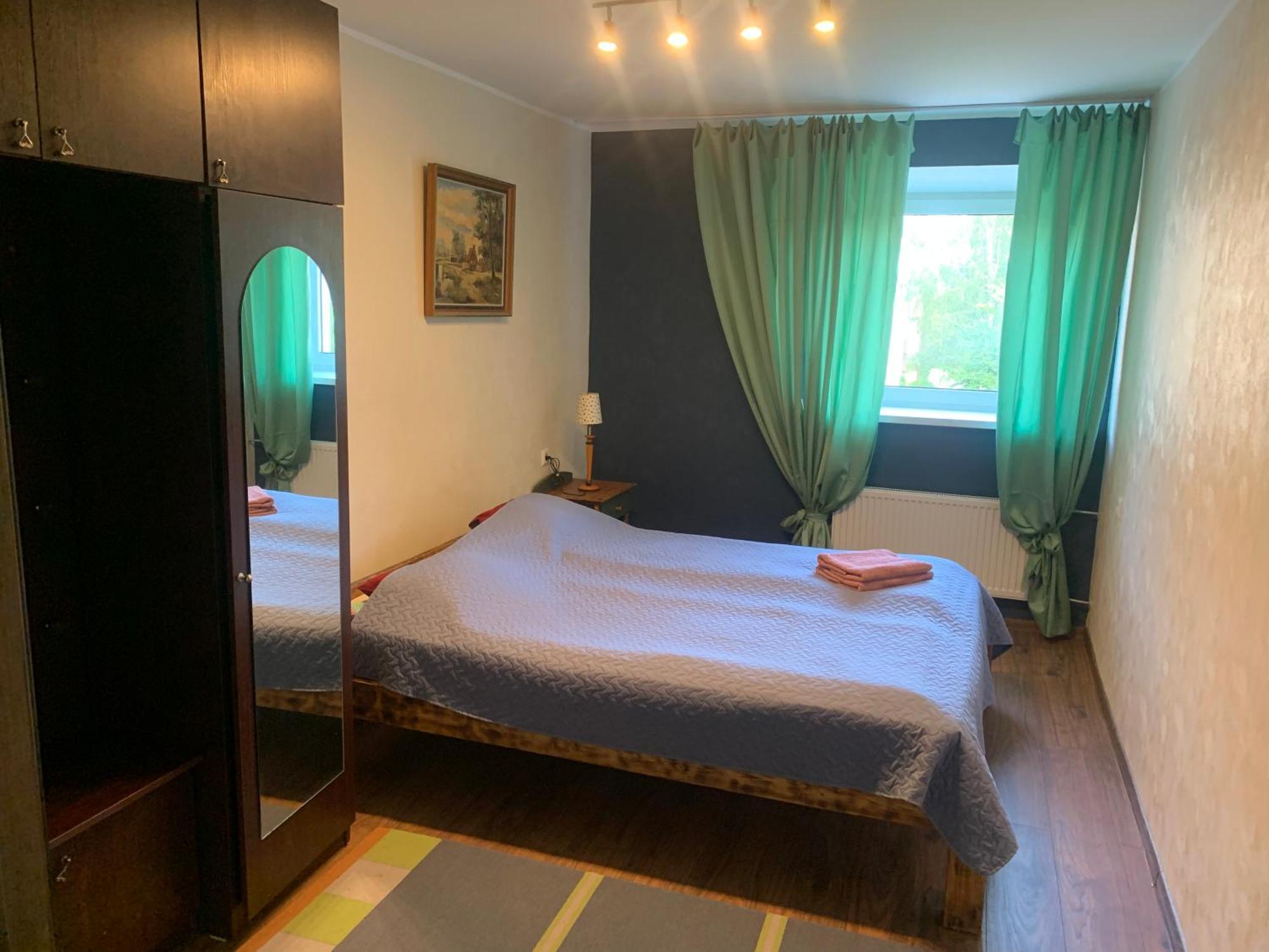 K76 - Very Nice 2-Bedrooms Apartment -2 Big Beds-1 Single Bed タルトゥ エクステリア 写真